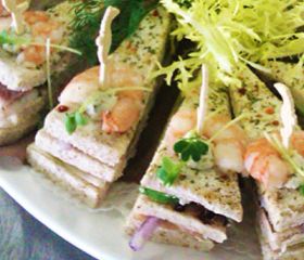 Luxe sandwich-minibroodjes lunch