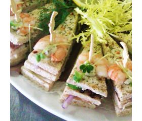 Luxe sandwich-minibroodjes lunch