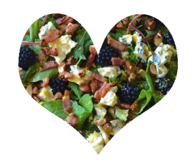 Maaltijdsalade met vis